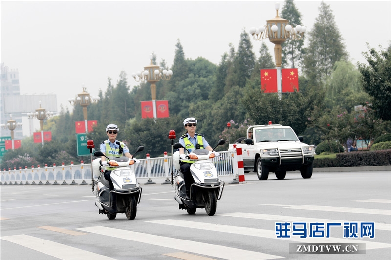 數千名民警為2016年中國農產品加工業投資貿易洽談會勝利召開保駕護航