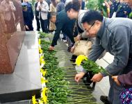 弘揚(yáng)烈士精神，緬懷烈士功績(jī)。