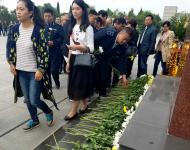 弘揚(yáng)烈士精神，緬懷烈士功績(jī)。