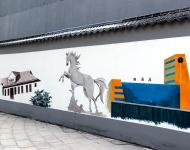 一幅圖向我們展示駐馬店市的歷史變遷，使群眾更直觀地了解到駐馬店市的發(fā)展。
