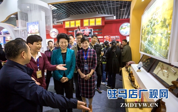 2、省委常委、宣傳部長趙素萍到我市展館觀看確山提琴.jpg
