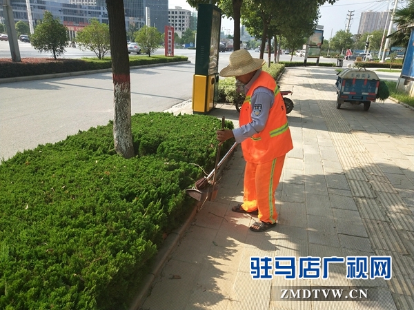 駐馬店經濟開發區城市管理局多舉措助力“創森”