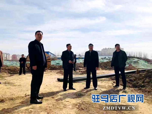郭淵深入駐馬店市監獄遷建項目工地開展企業服務日活動