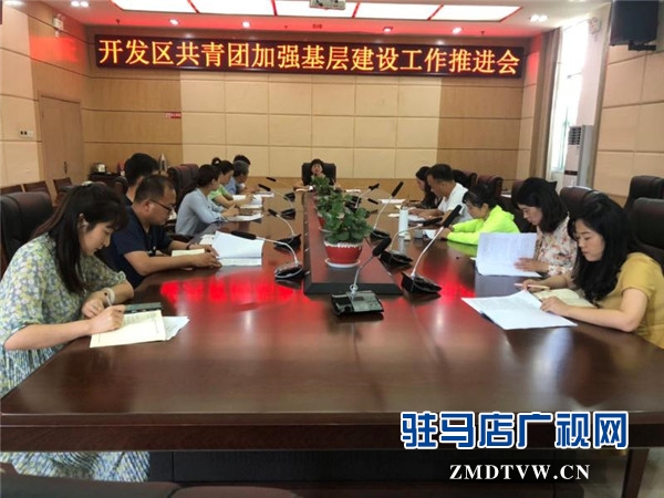 團開發區委召開加強基層團組織規范化建設推進會