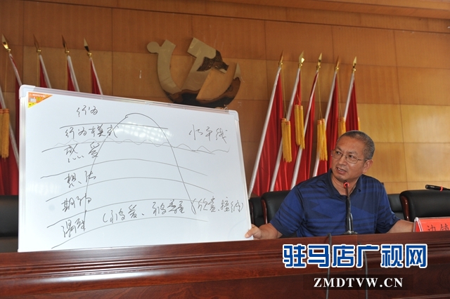 正陽縣總工會舉辦關愛勞模身心健康心理講座