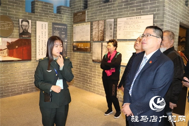 新蔡縣櫟城鄉黨委開展緬懷革命先烈活動