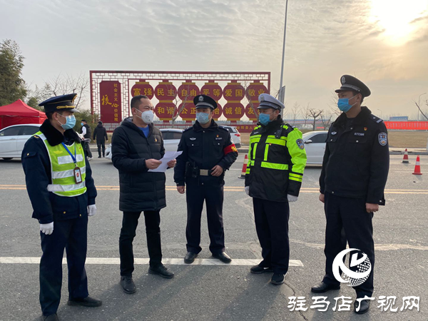 泌陽縣高邑鎮高速卡點臨時黨支部疫情面前勇于擔當