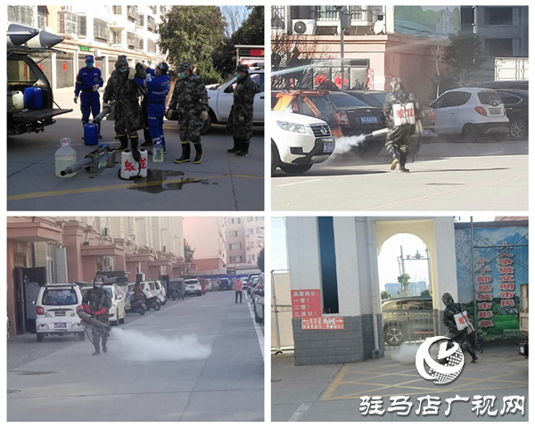 “民兵消疫先鋒隊”來到開源辦事處轄區(qū)，義務(wù)開展消殺工作