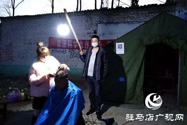 理發師愛心獻給“抗疫人”