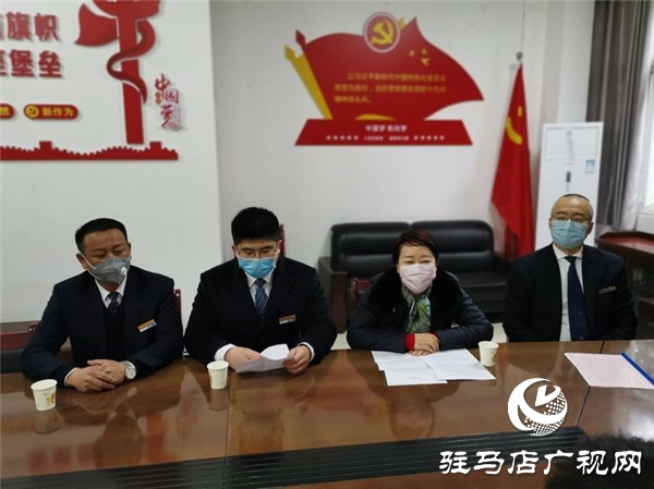 駐馬店市未來廣告有限公司向鵬宇投資集團捐贈近萬元物資助力復產復工