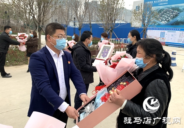 中建七局上蔡、新蔡片區項目聯合黨支部開展三八節主題活動