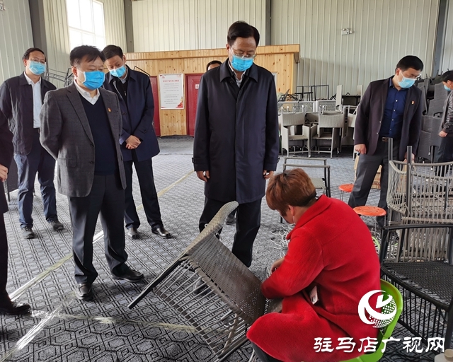 劉偉到平輿縣檢查督導疫情防控和復工復產工作