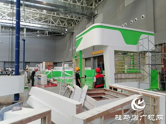 第二十三屆中國農加工投洽會成果展示區布展全面啟動