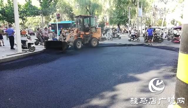 迎盛會 保暢通 市區多條道路整修路面