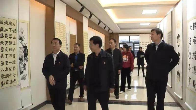 省委宣傳部副部長、省新聞出版局局長譚福森帶隊調研上蔡縣“掃黃打非”工作