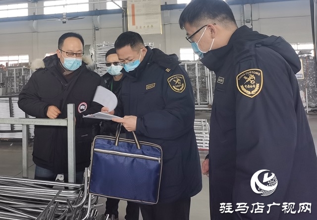駐馬店海關：首辦加工貿易手冊 助力企業紓難解困