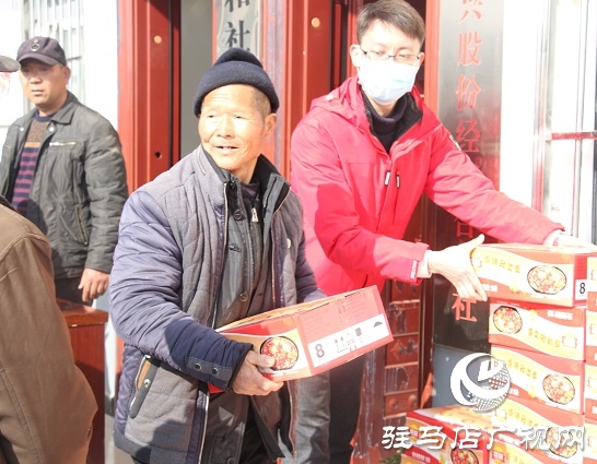  揚翔吳莊結對幫扶 牛年春節走訪問候