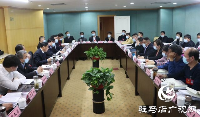 駐馬店市政協委員分組討論政協常委會工作報告和提案工作報告