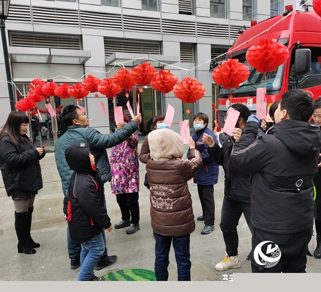 市城鄉(xiāng)一體化示范區(qū)消防救援大隊(duì)舉辦元宵節(jié)猜燈謎活動