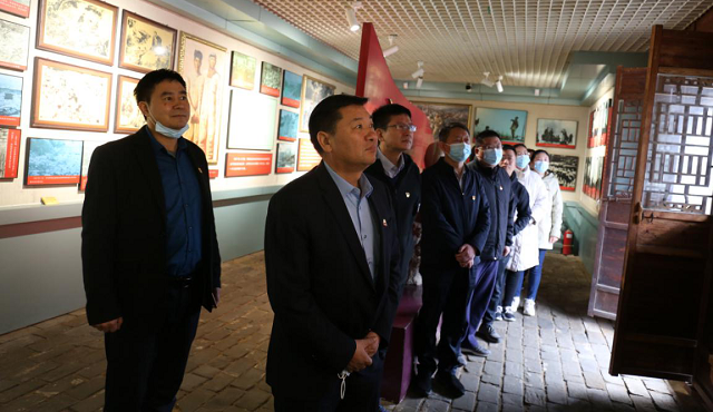 駐馬店市委網信辦黨支部 開展“現場學黨史 邁步新征程”活動