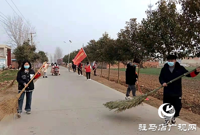 上蔡縣大路李鄉：285名返鄉大學生投身農村人居環境整治行動