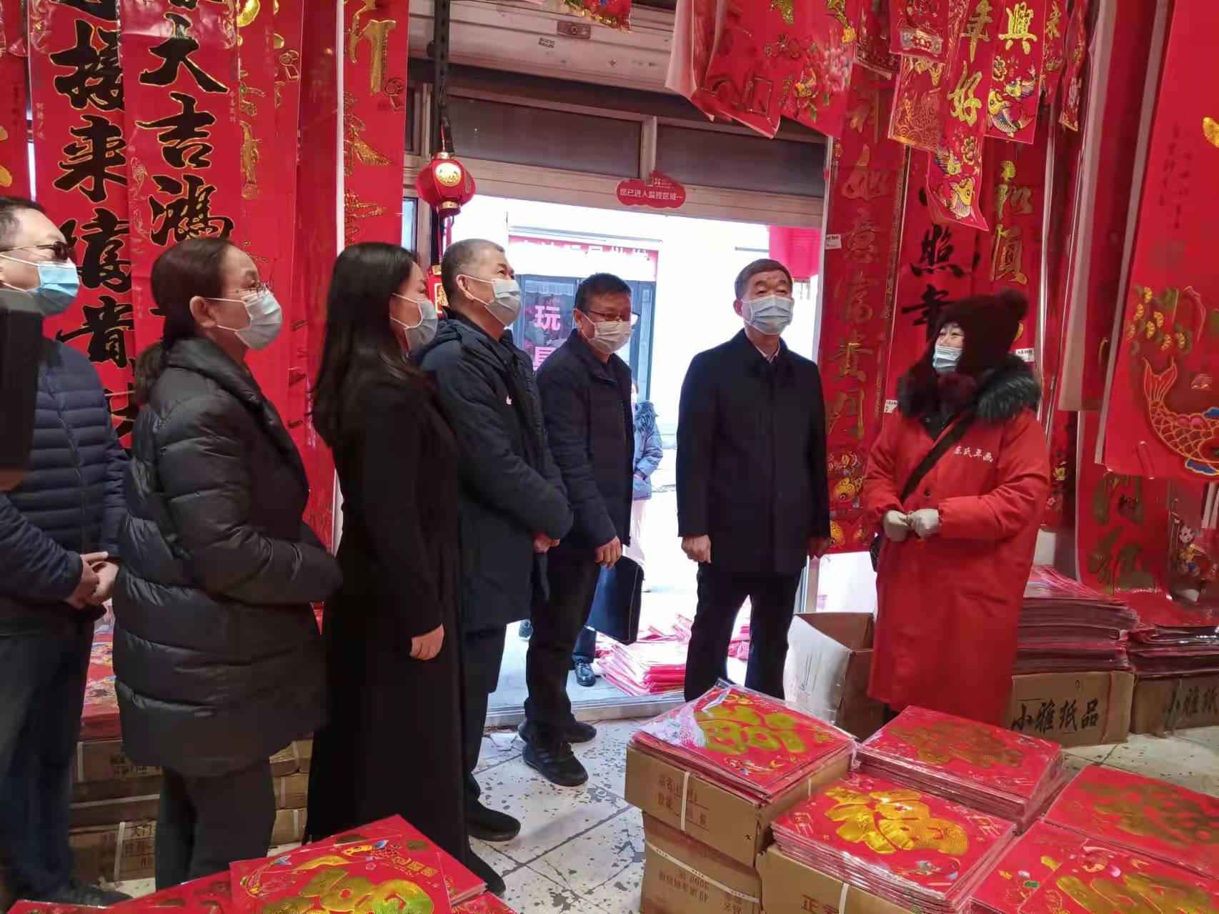 市委常委、宣傳部長、副市長劉曉文深入市中心城區調研“掃黃打非”安全生產和疫情防控工作