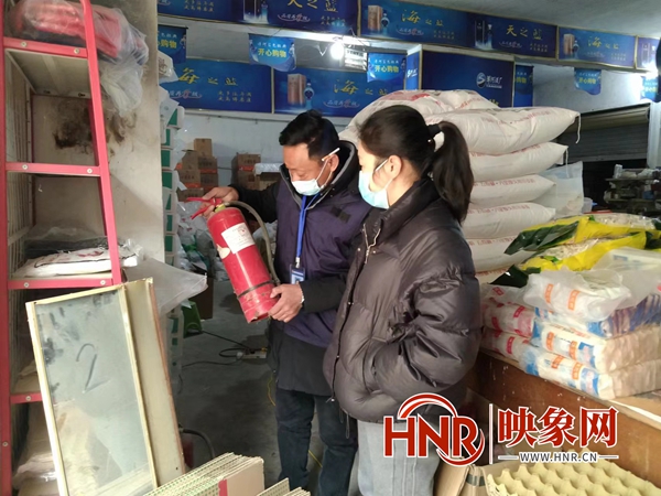 駐馬店市驛城區香山街道開展春節前安全生產大檢查活動