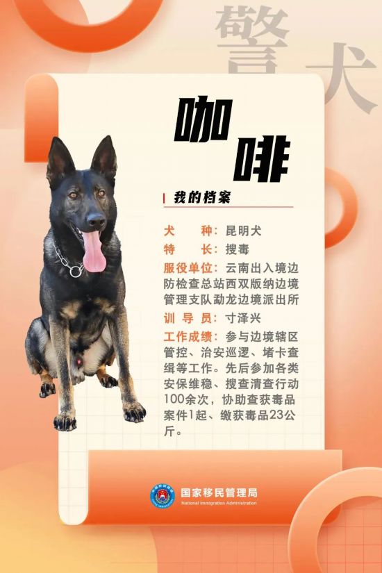 國(guó)家首批“功勛犬”，來(lái)了！