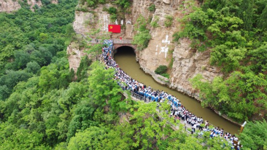 跟著總書記看中國｜弘揚紅旗渠精神 跑好鄉村振興“接力賽”