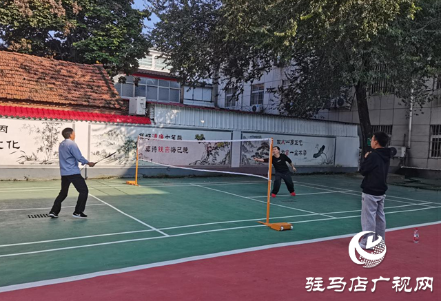 驛城區蟻蜂鎮舉行“文明實踐杯”羽毛球選拔賽