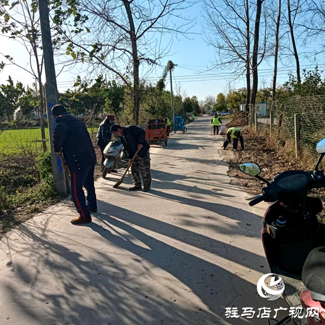 遂平縣石寨鋪鎮扎實推進冬季人居環境整治工作