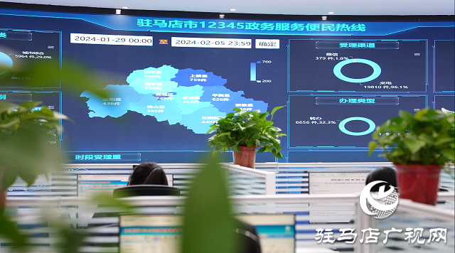 新春走基層||駐馬店市12345政務服務便民熱線中心春節的堅守