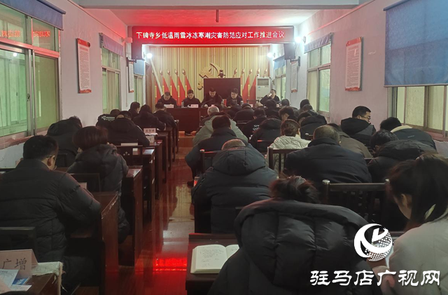 泌陽縣下碑寺鄉(xiāng)開展雨雪冰凍天氣防范應(yīng)對(duì)工作
