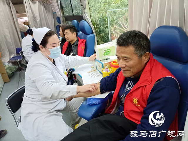 駐馬店經濟開發區關王廟鄉：無償獻血 奉獻他人