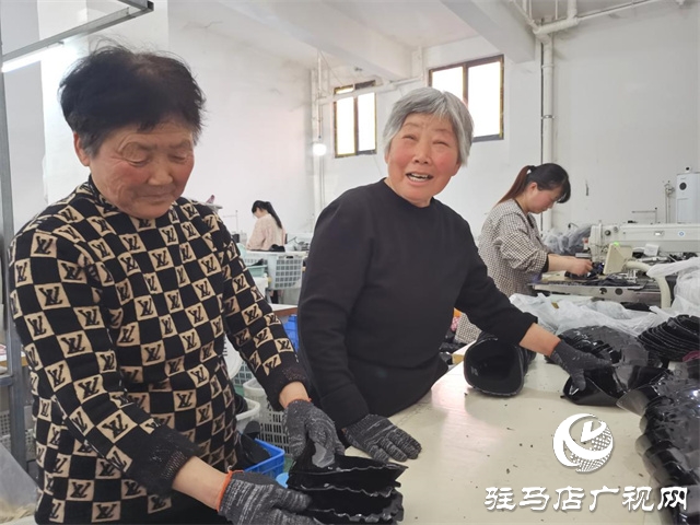 平輿縣古槐街道：加工園建到“家門口” 穩定就業不遠走