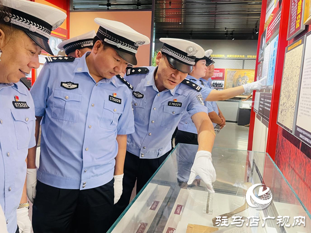 駐馬店市公安局交通管理支隊示范區大隊：傳承革命精神 做合格黨員