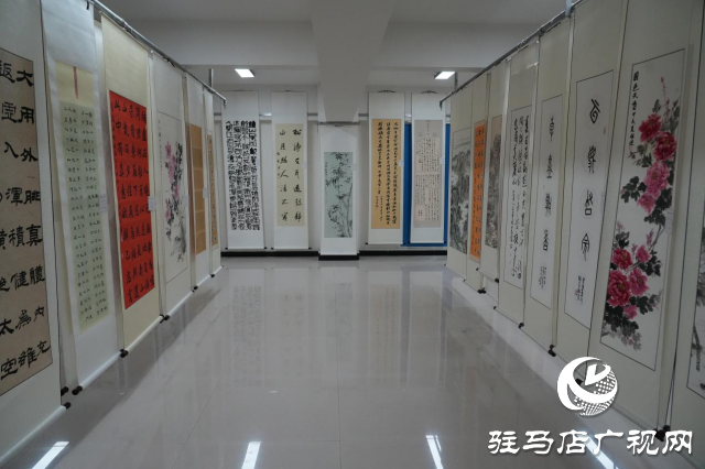 2024駐馬店市驛城區慶祝“七一”建黨節書畫精品展啟幕
