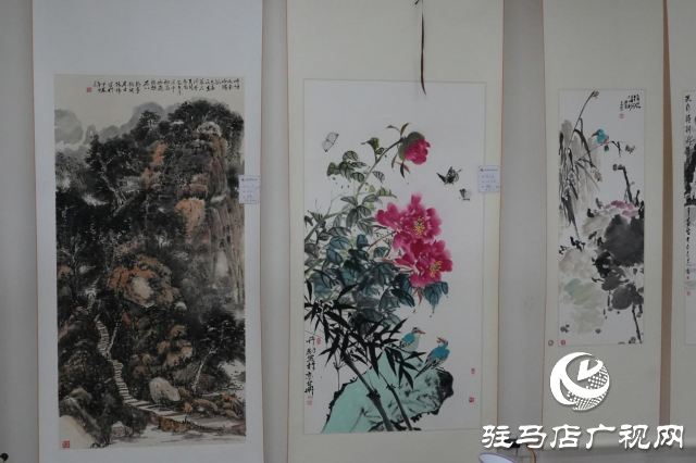 2024駐馬店市驛城區慶祝“七一”建黨節書畫精品展啟幕