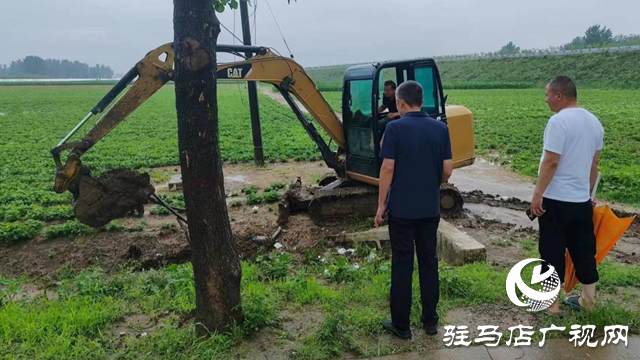 汝南縣留盆鎮：黨群齊心筑牢防汛“安全堤壩”