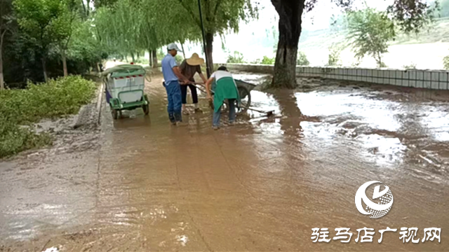 遂平縣園林綠化中心：扎實開展防汛清淤 營造良好休閑環境
