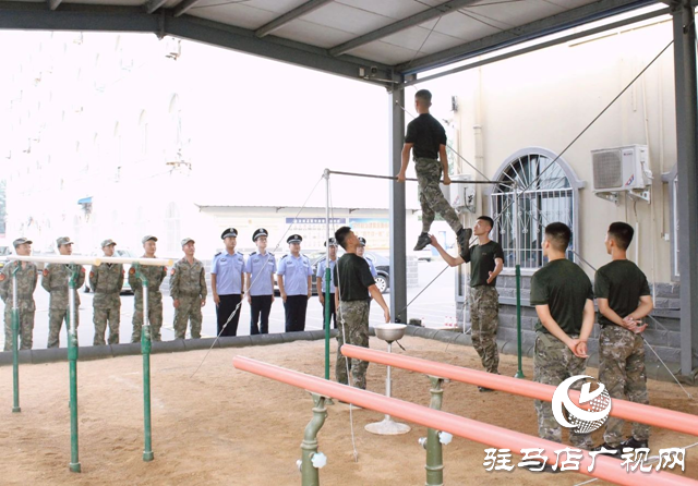 汝南縣人民法院開展“八一”建軍節交流學習活動