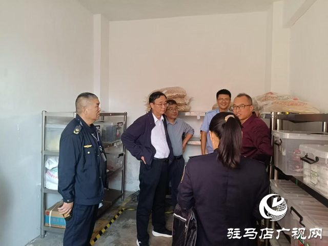 確山縣市場監管局持續開展校園食品安全風險隱患排查