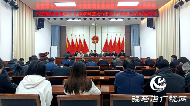 平輿縣十字路鄉召開防范和打擊治理新型電信網絡詐騙違法犯罪推進會