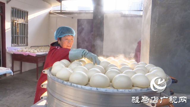 正陽縣陡溝鎮：手工饃香飄萬里