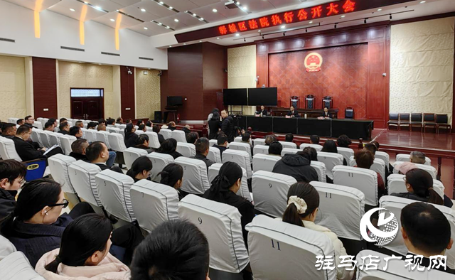 驛城區人民法院：通報工作舉措成效  推動執行公開透明