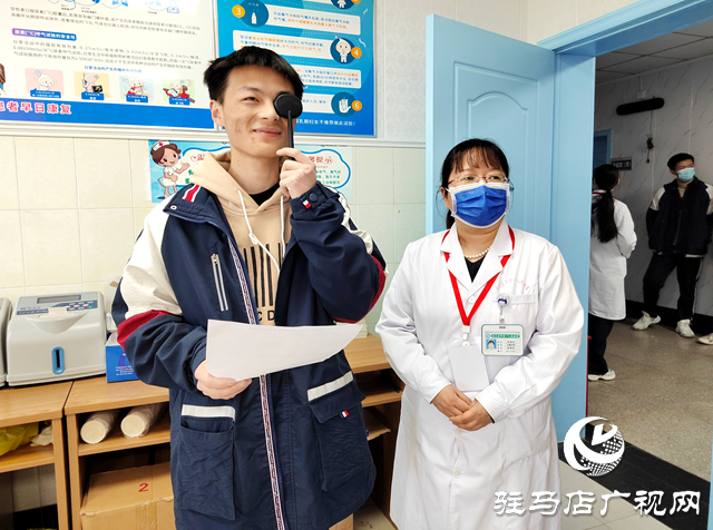 駐馬店市第一人民醫院：護航體檢 助力高考