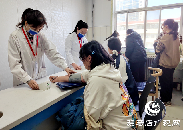 駐馬店市第一人民醫院：護航體檢 助力高考