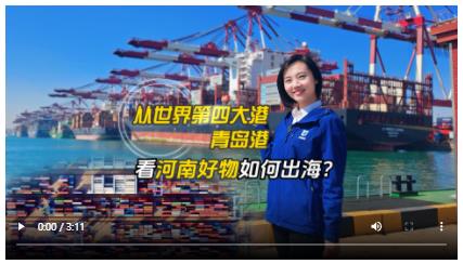 從世界第四大港——青島港看河南好物如何出海？
