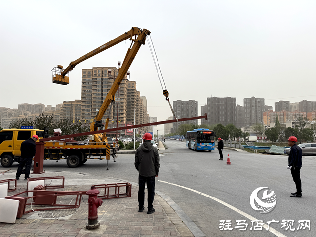 迎戰8級大風！確山縣住建局搶修6處故障保照明