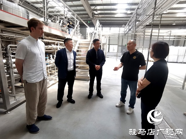河南唐宮文創科技集團調研駐馬店農產園  探索產業融合新模式